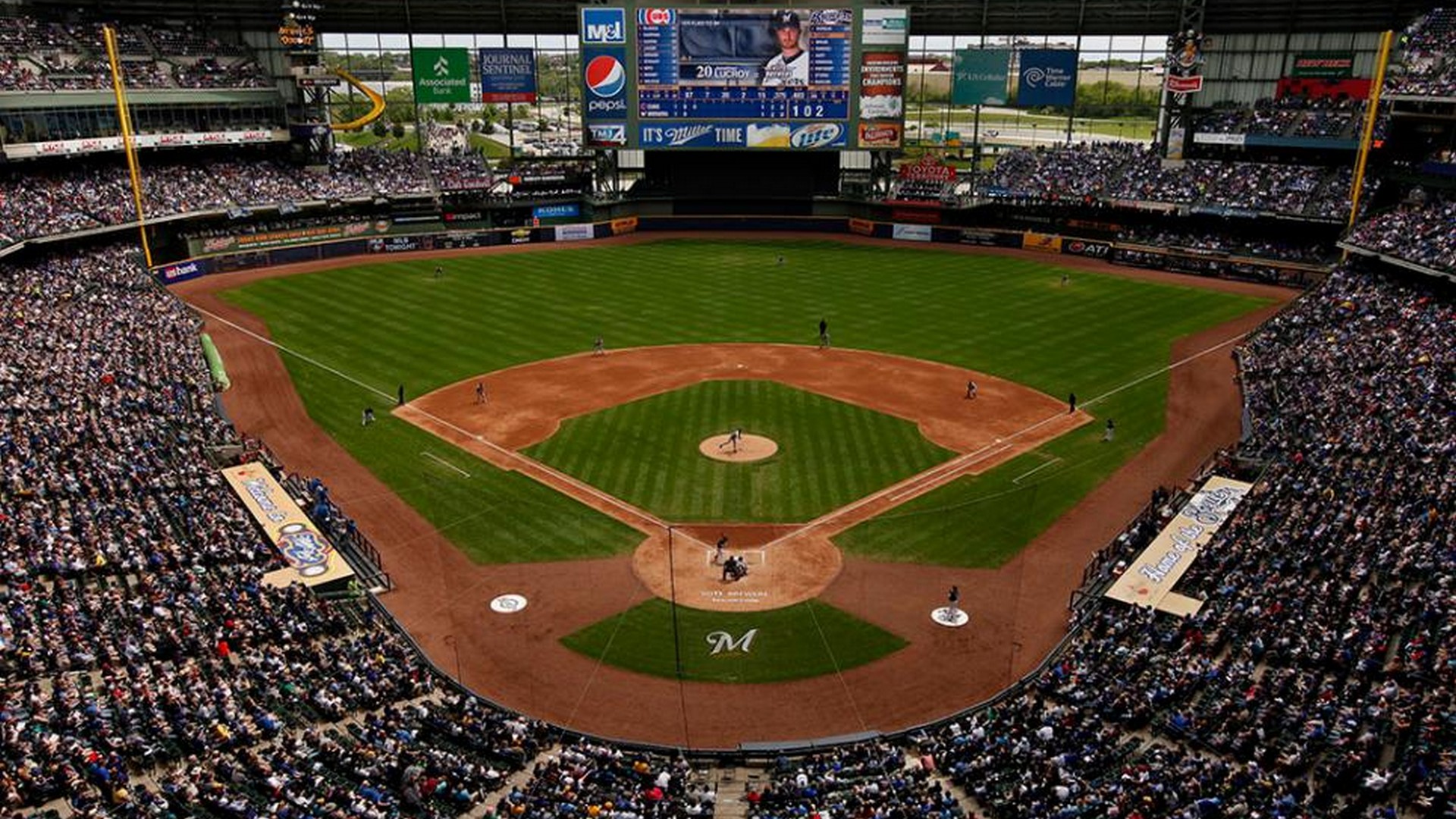 Milwaukee Brewers Stadium Wallpaper With high-resolution 1920X1080 pixel. You can use this wallpaper for Mac Desktop Wallpaper, Laptop Screensavers, Android Wallpapers, Tablet or iPhone Home Screen and another mobile phone device